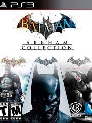 3 JUEGOS EN 1 Batman Arkham Collection PS3